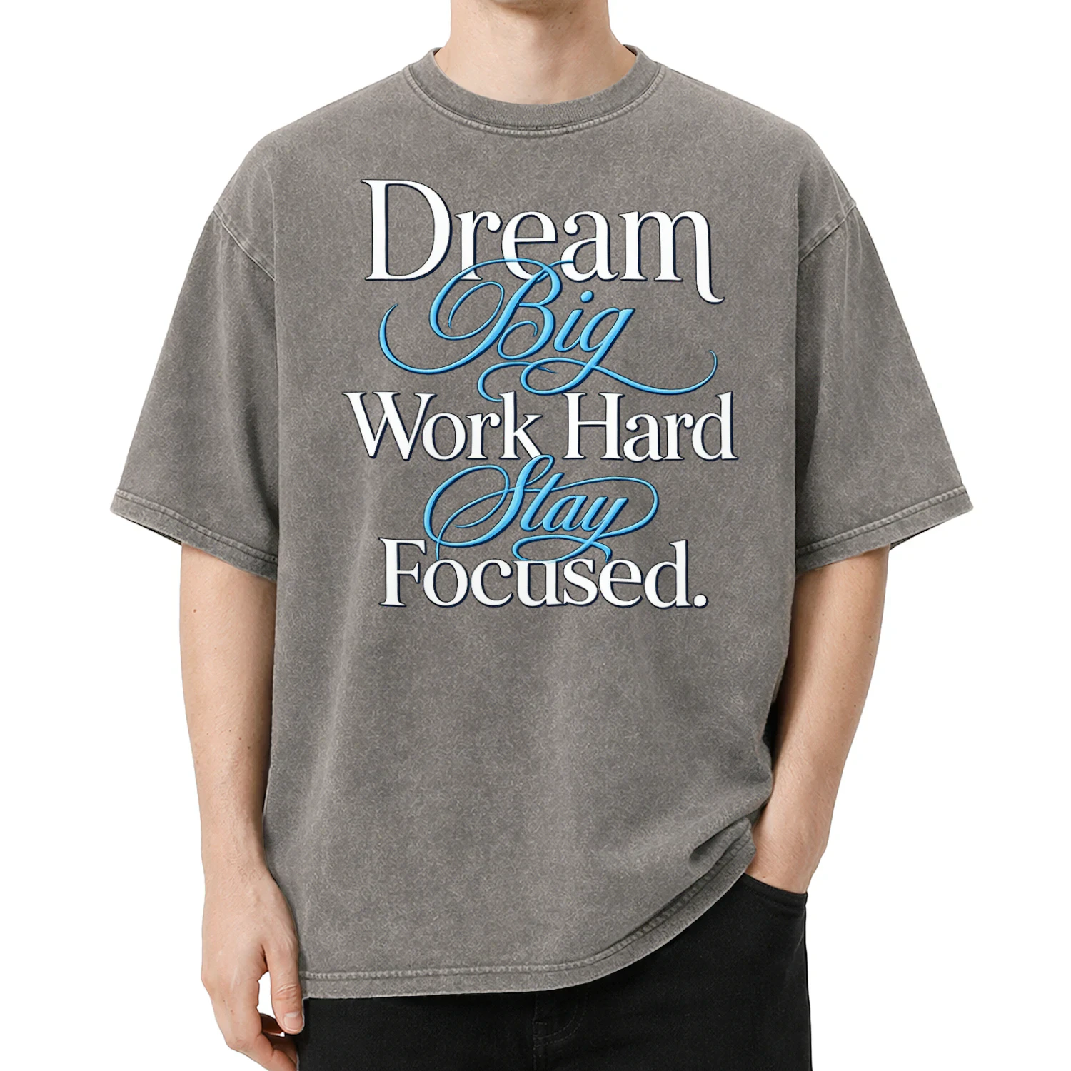 Acid Washed Heavy Oversized T-shirt