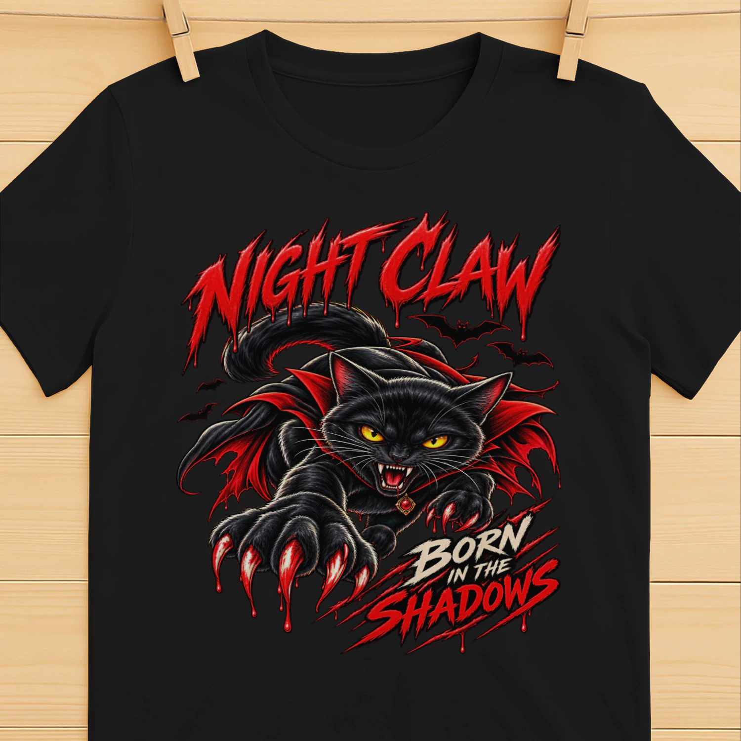 Night Claw – Vampire Cat Halloween