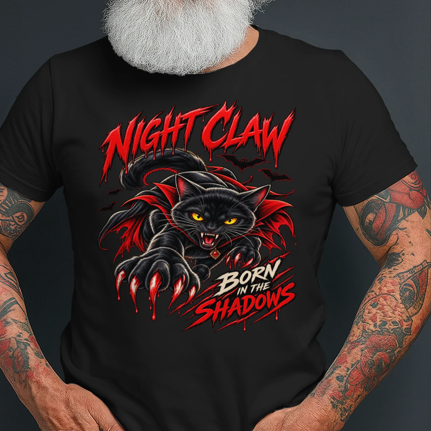 Night Claw – Vampire Cat Halloween