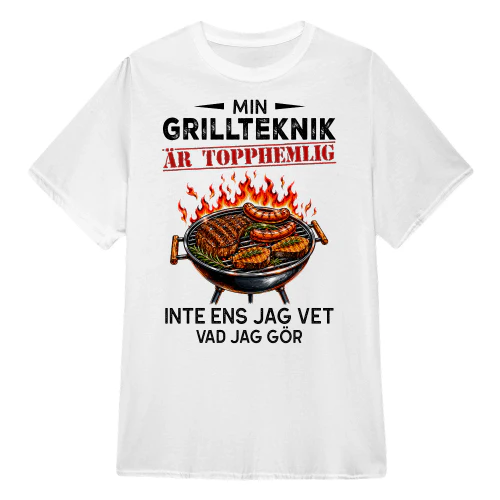 Min Grillteknik Är Topphemlig