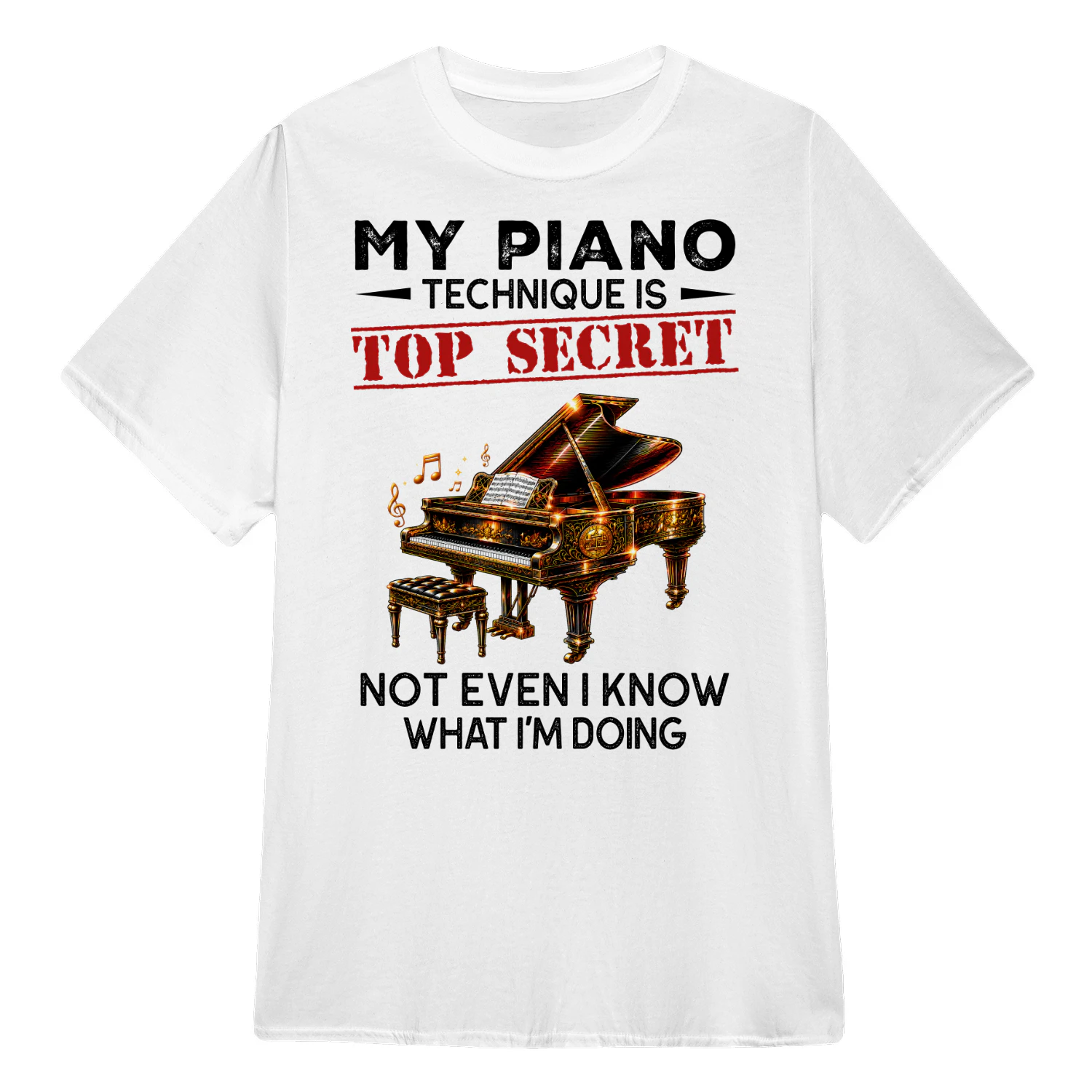 My Piano Technique Is Top Secret