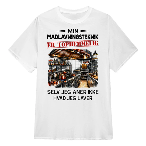 Min Madlavningsteknik Er Tophemmelig