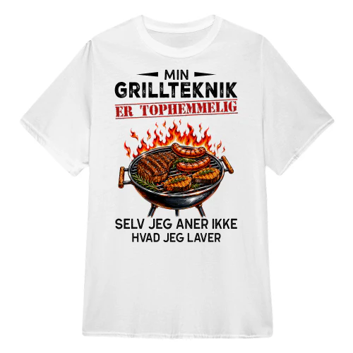 Min Grillteknik Er Tophemmelig