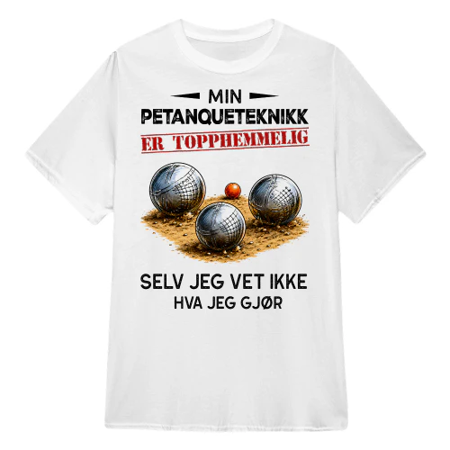 Min Petanqueteknikk Er Topphemmelig