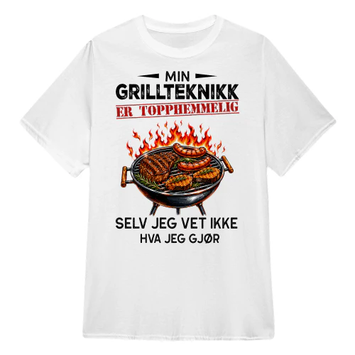 Min Grillteknikk ER Topphemmelig