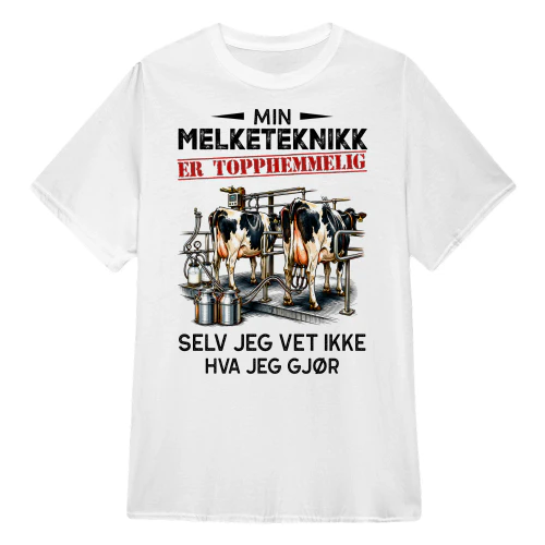 Min Melketeknikk ER Topphemmelig