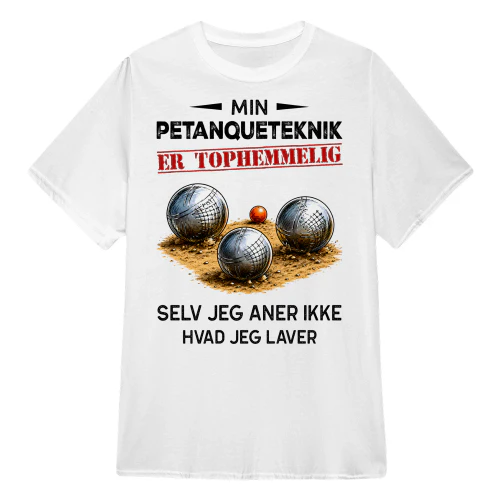 Min Petanqueteknik Er Tophemmelig