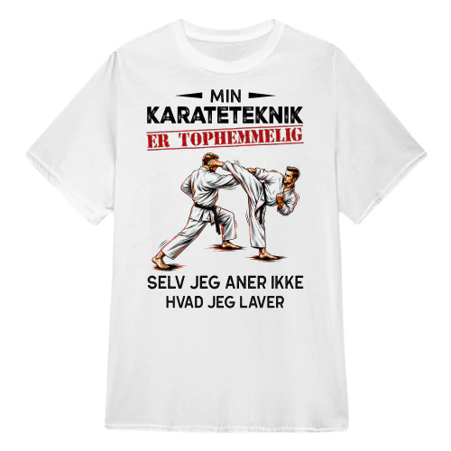 Min Karateteknik Er Tophemmelig