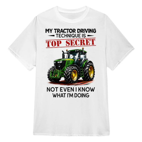 My Tractor Driving Technique Is Top Secret