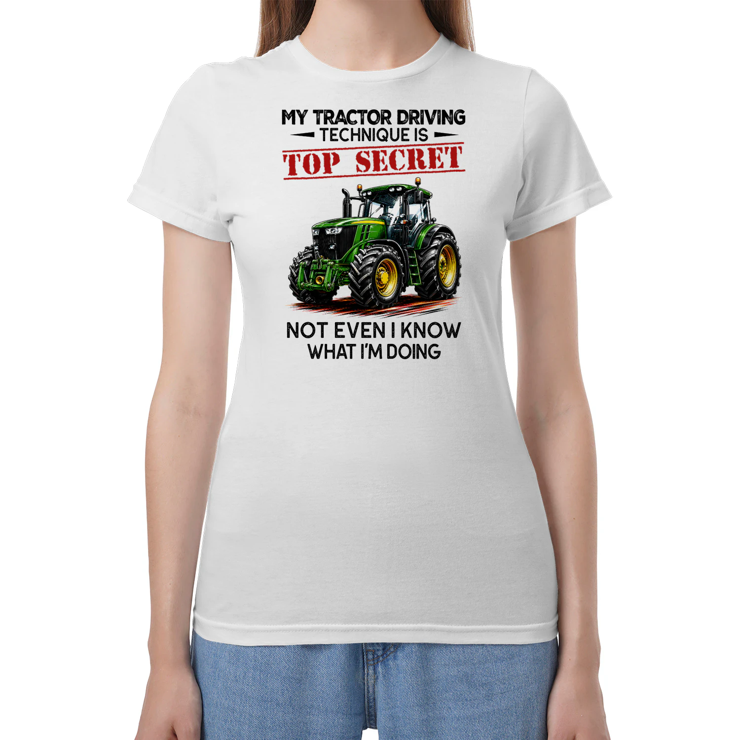 My Tractor Driving Technique Is Top Secret