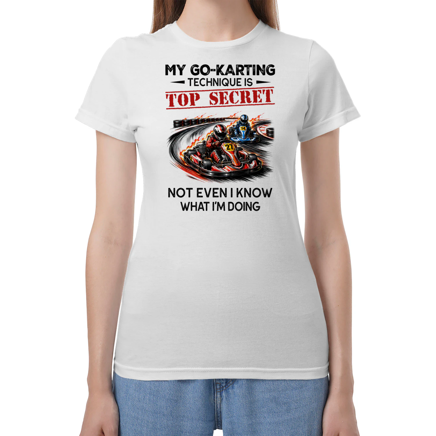 My Go-karting Technique Is Top Secret