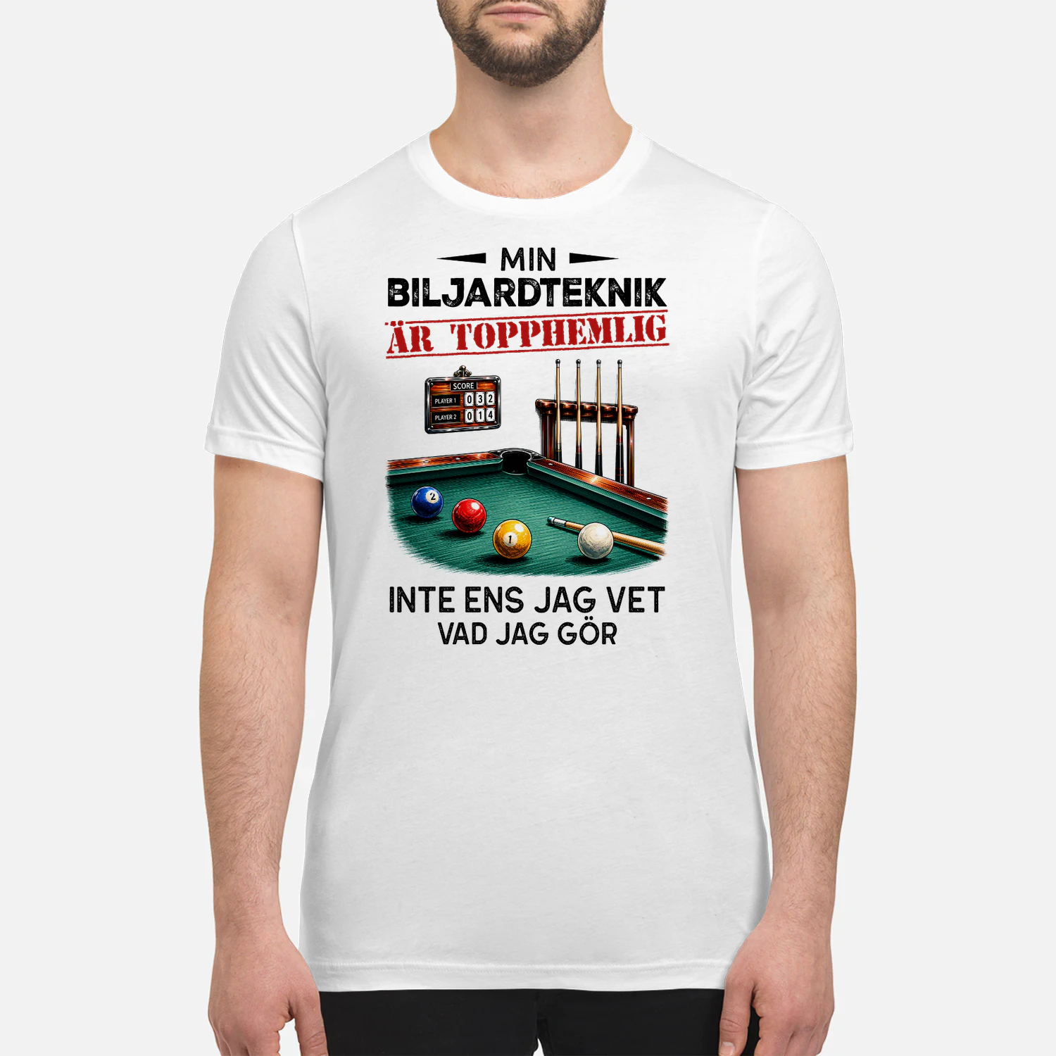 Min Biljardteknik Är Topphemlig