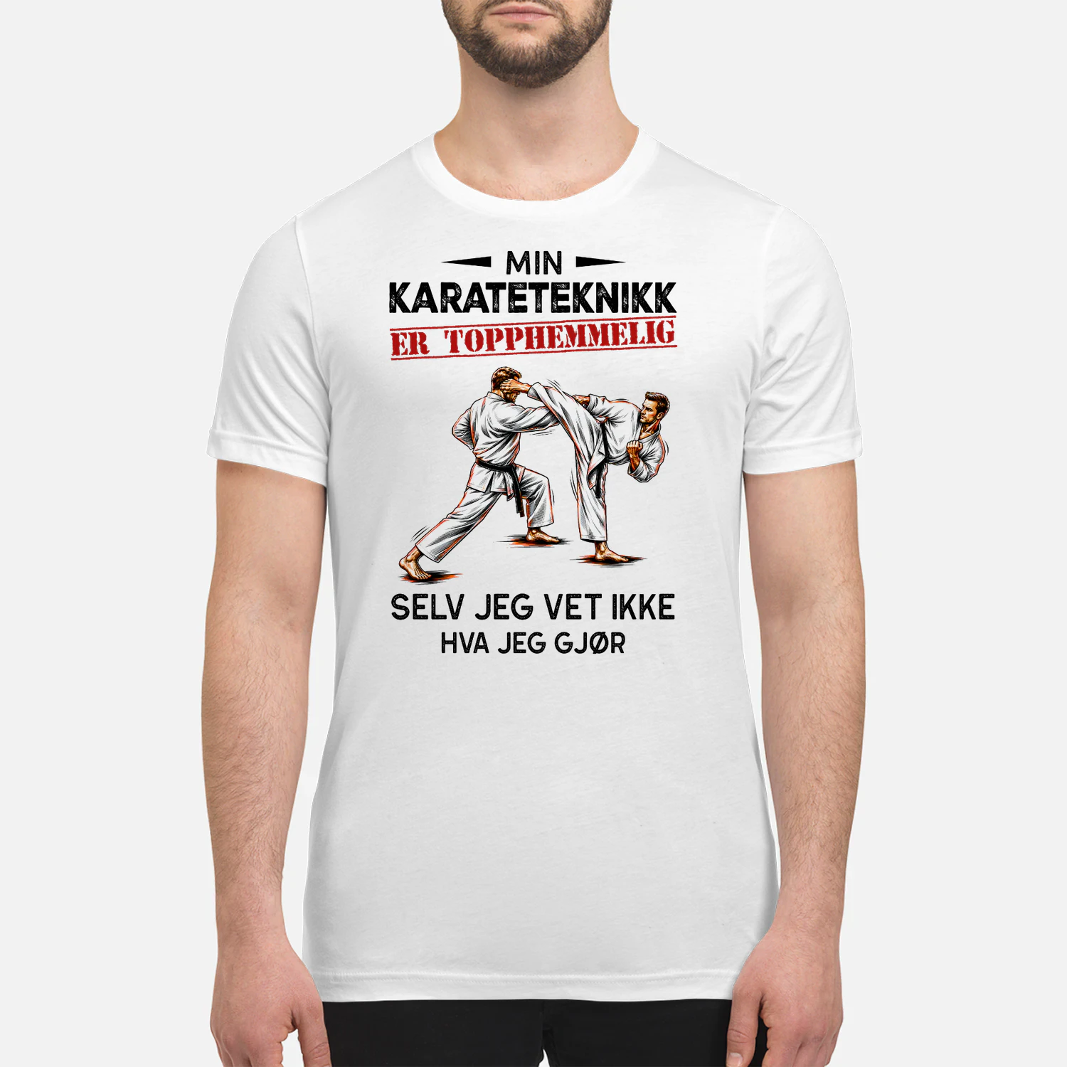 Min Karateteknikk Er Topphemmelig