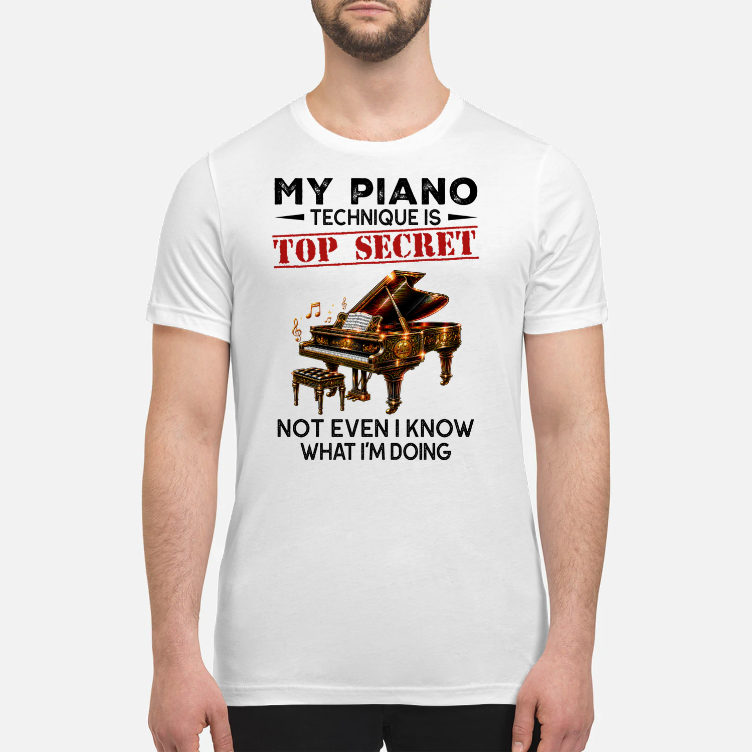 My Piano Technique Is Top Secret