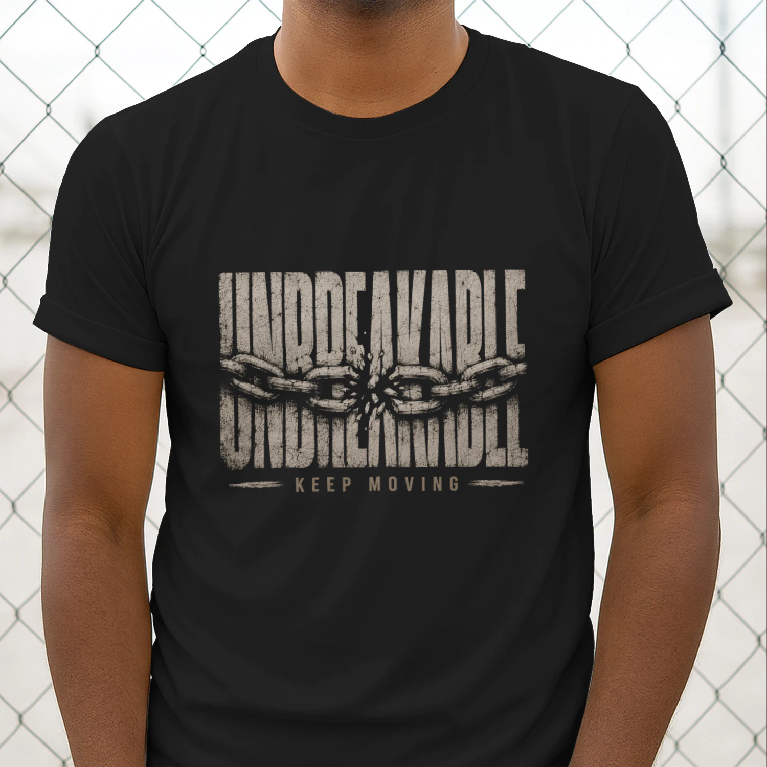 Unbreakable Keep Moving Gym T-Shirt & Hoodie | Motivational Fitness Apparel