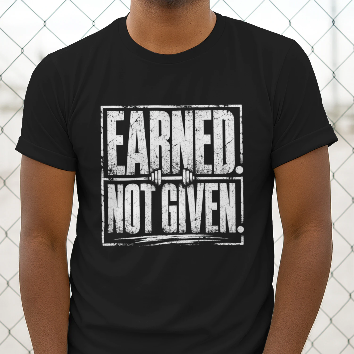 Earned Not Given Gym T-Shirt & Hoodie | Motivational Fitness Apparel for Men & Women