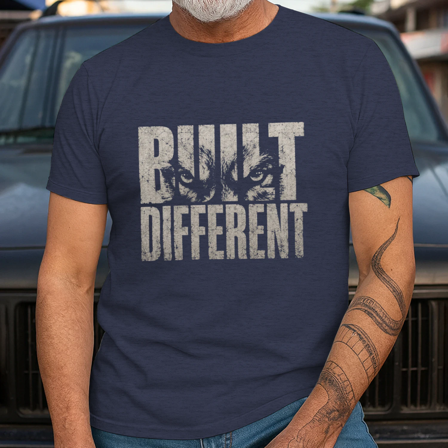 Built Different No Excuses Gym T-Shirt & Hoodie | Motivational Fitness Apparel for Men & Women