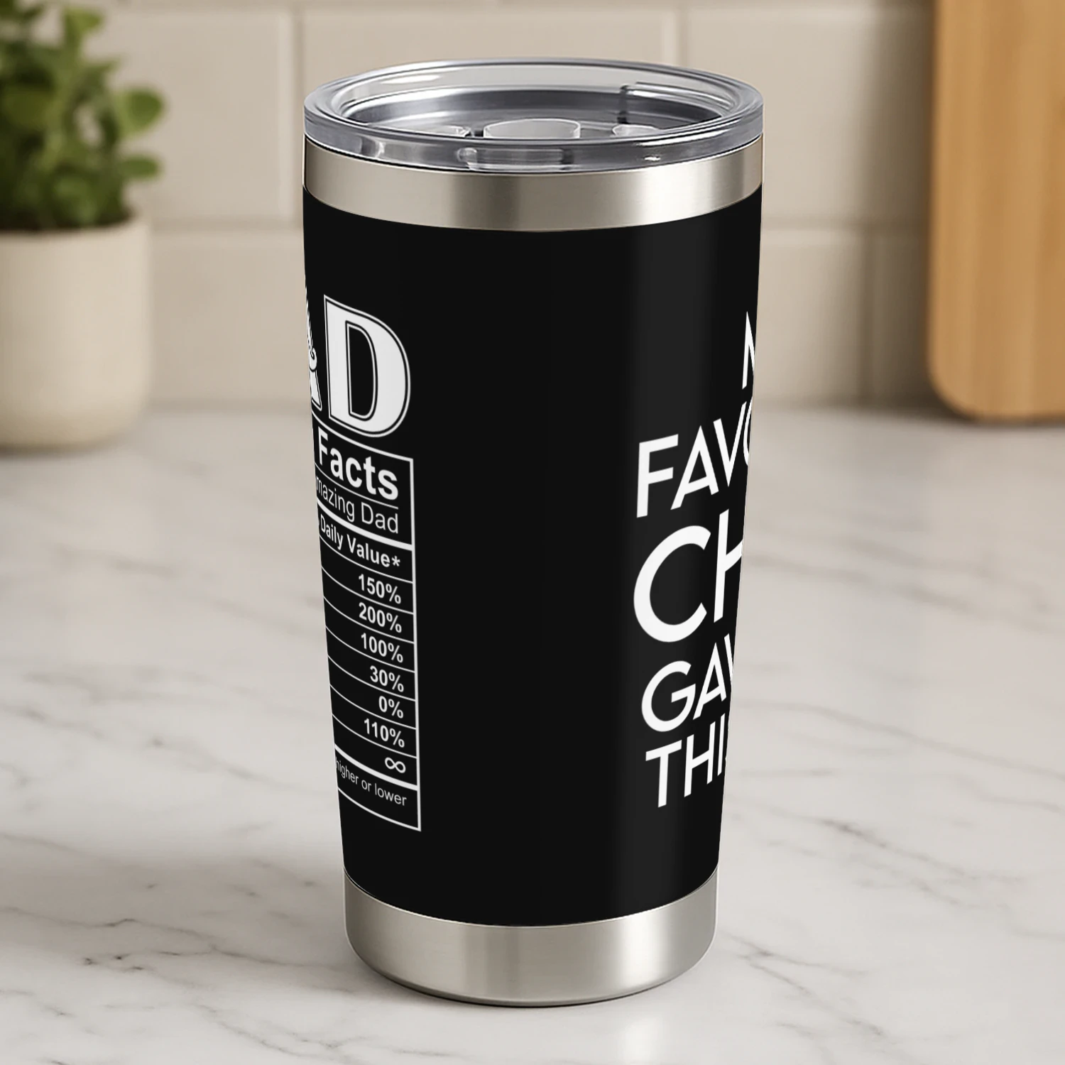 My Favorite Child Gave Me This Cup Funny Father's Day Gift for Dad