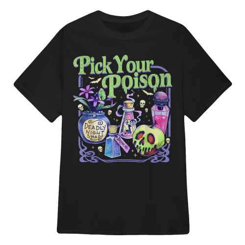 Pick Your Poison Witchy Spooky Halloween