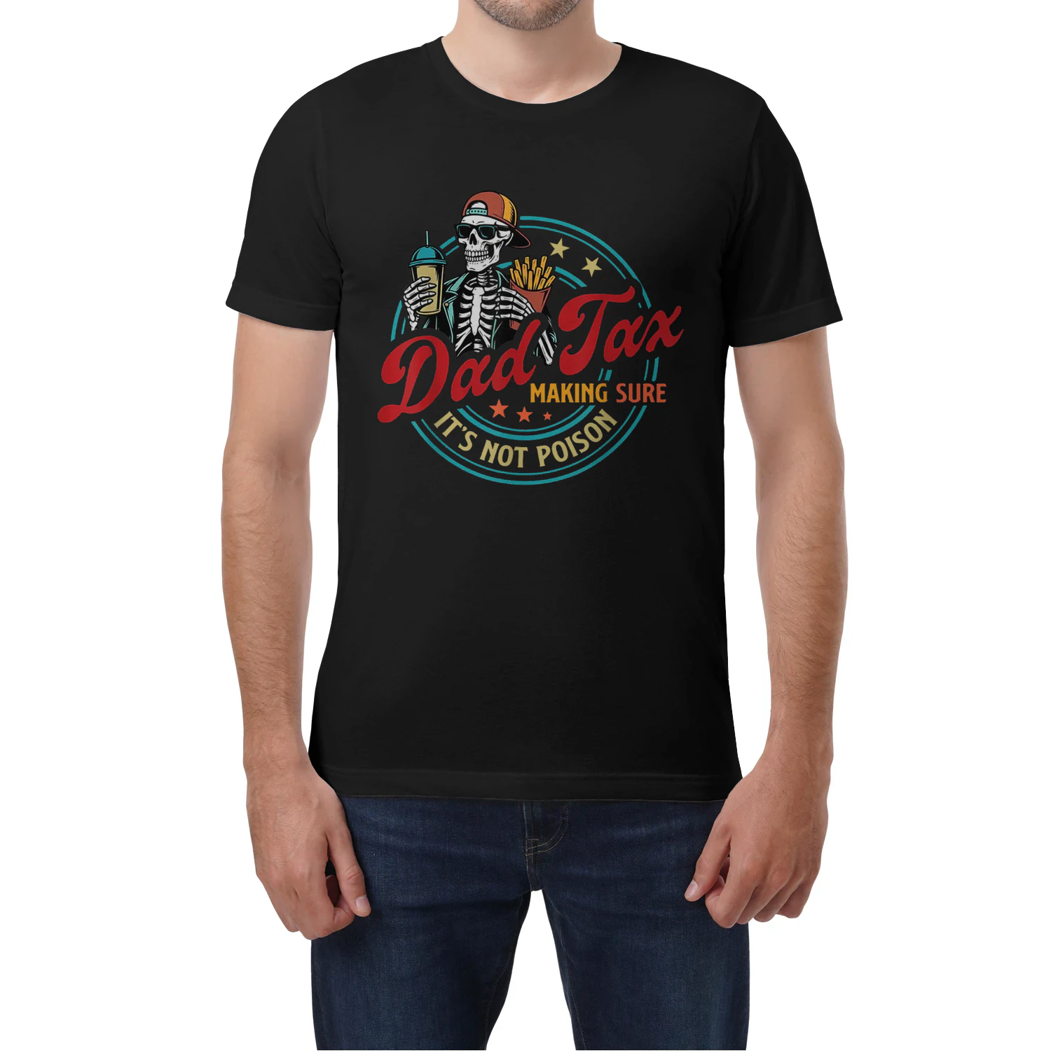 Dad Tax Making Sure It's Not Poison Skeleton Dad Tax