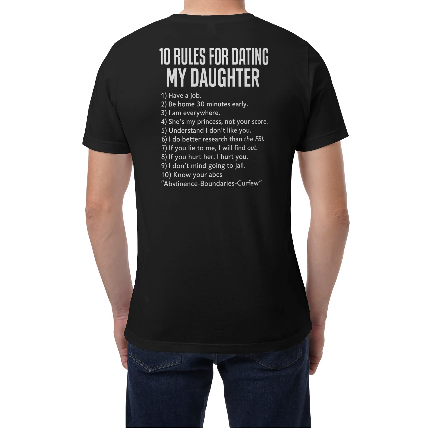 (ON Back) 10 Rules Dating My Daughter