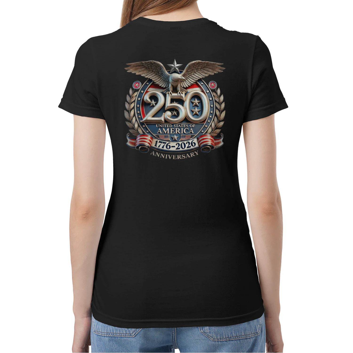 (Front and Back) Freedom 250th Anniversary
