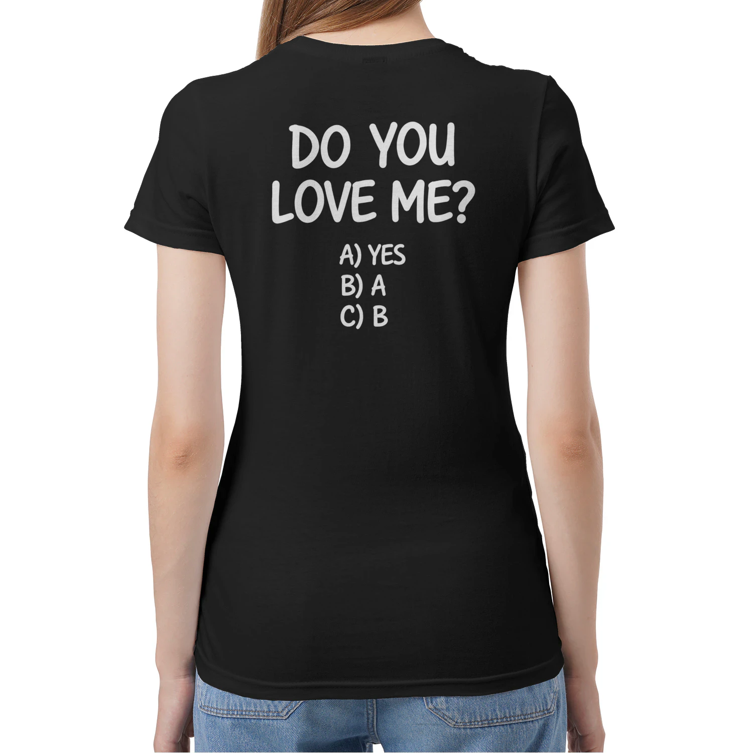 (ON Back) Do You Love Me A Yes B A C B