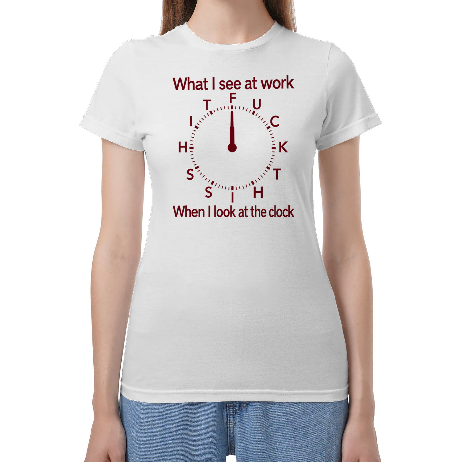 What I See At Work When I Look At The Clock