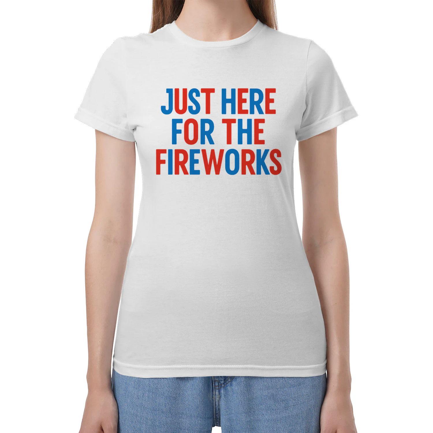 I'm Just Here For The Fireworks 4th Of July Couple
