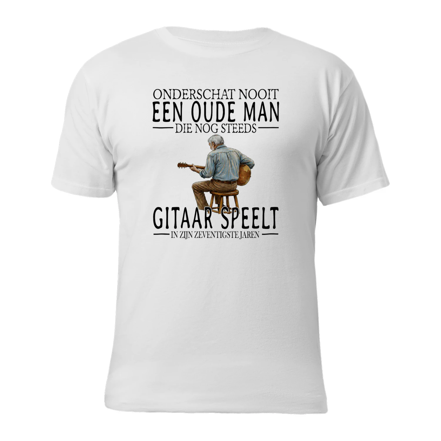 IN ZIJN ZEVENTIGSTE JAREN
