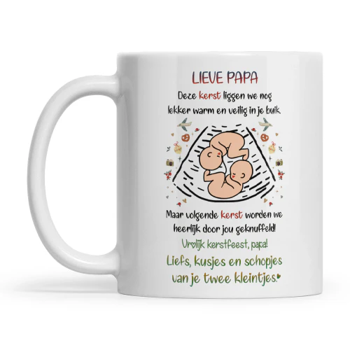 Kerstmok voor Papa van een Tweeling 0533