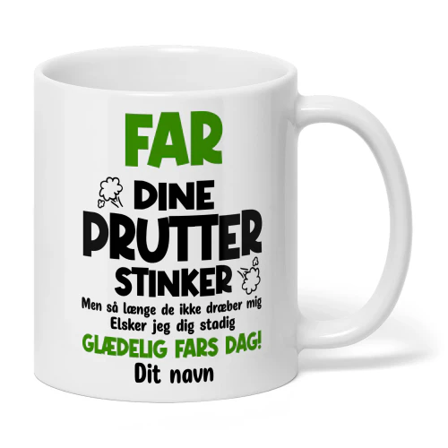 DK - FAR DINE PRUTTER STINKER