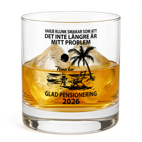 SE - [Namn här] GLAD PENSIONERING [202X]