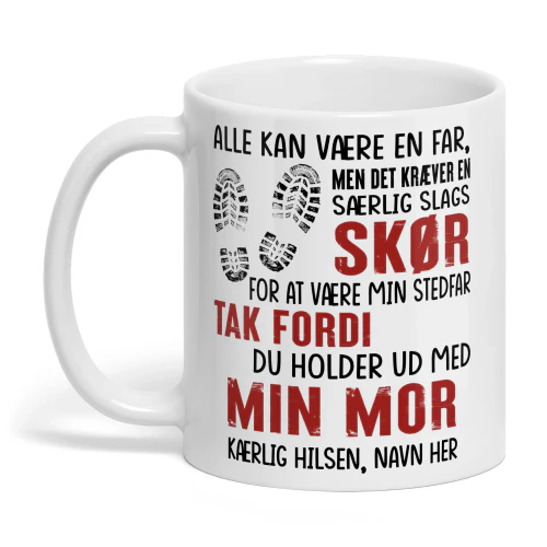 DK - Alle kan være en far, men det kræver en særlig slags SKØR for at være min stedfar