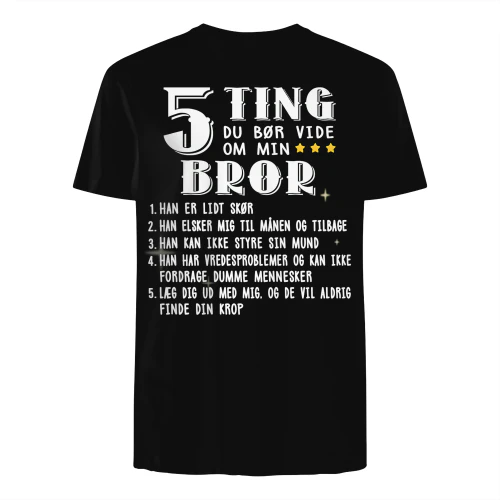 DK - 5 TING DU BØR VIDE OM MIN BROR