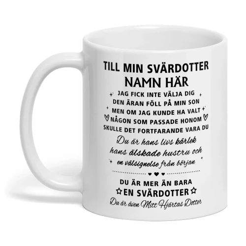 SE - JAG FICK INTE VÄLJA DIG DEN ÄRAN FÖLL PÅ MIN SON