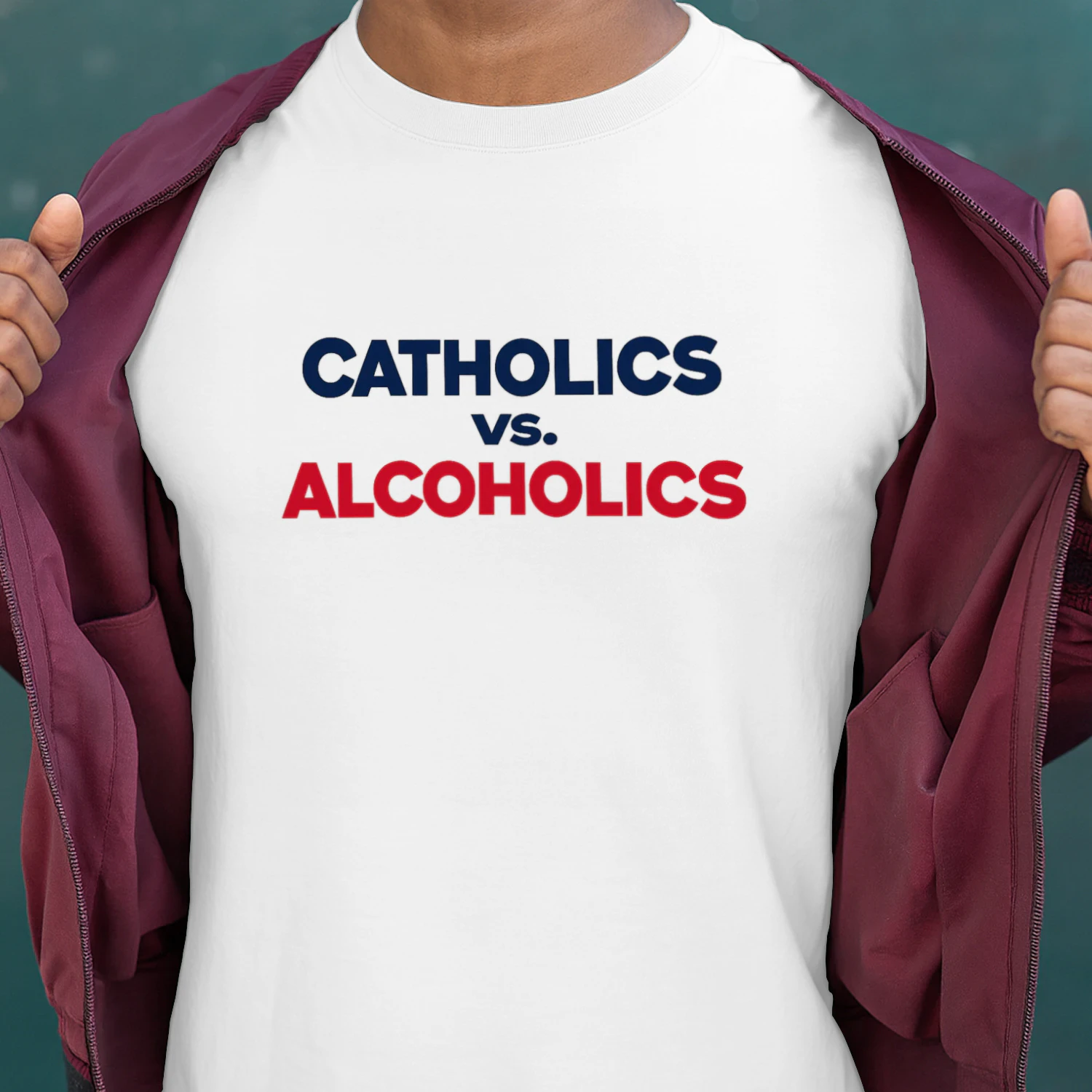 Catholics vs Alcoholics Shirt