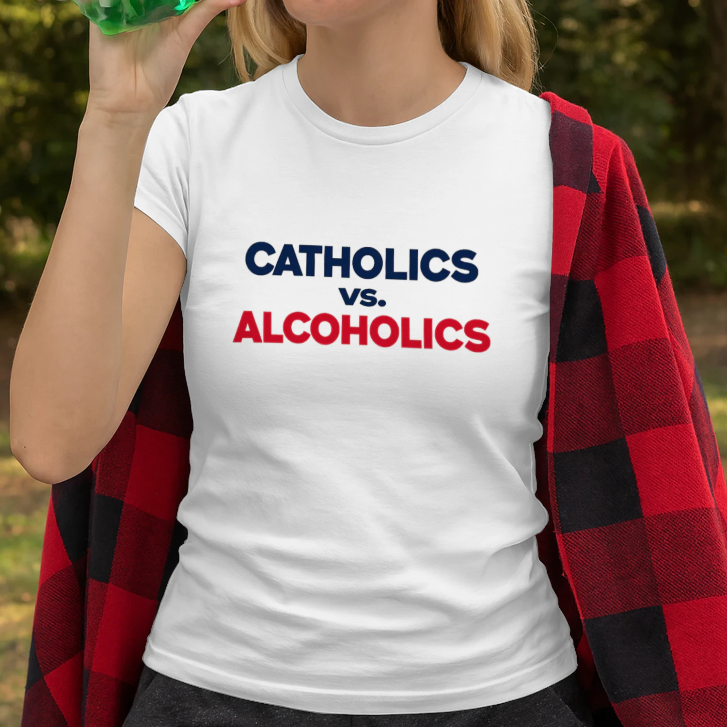 Catholics vs Alcoholics Shirt