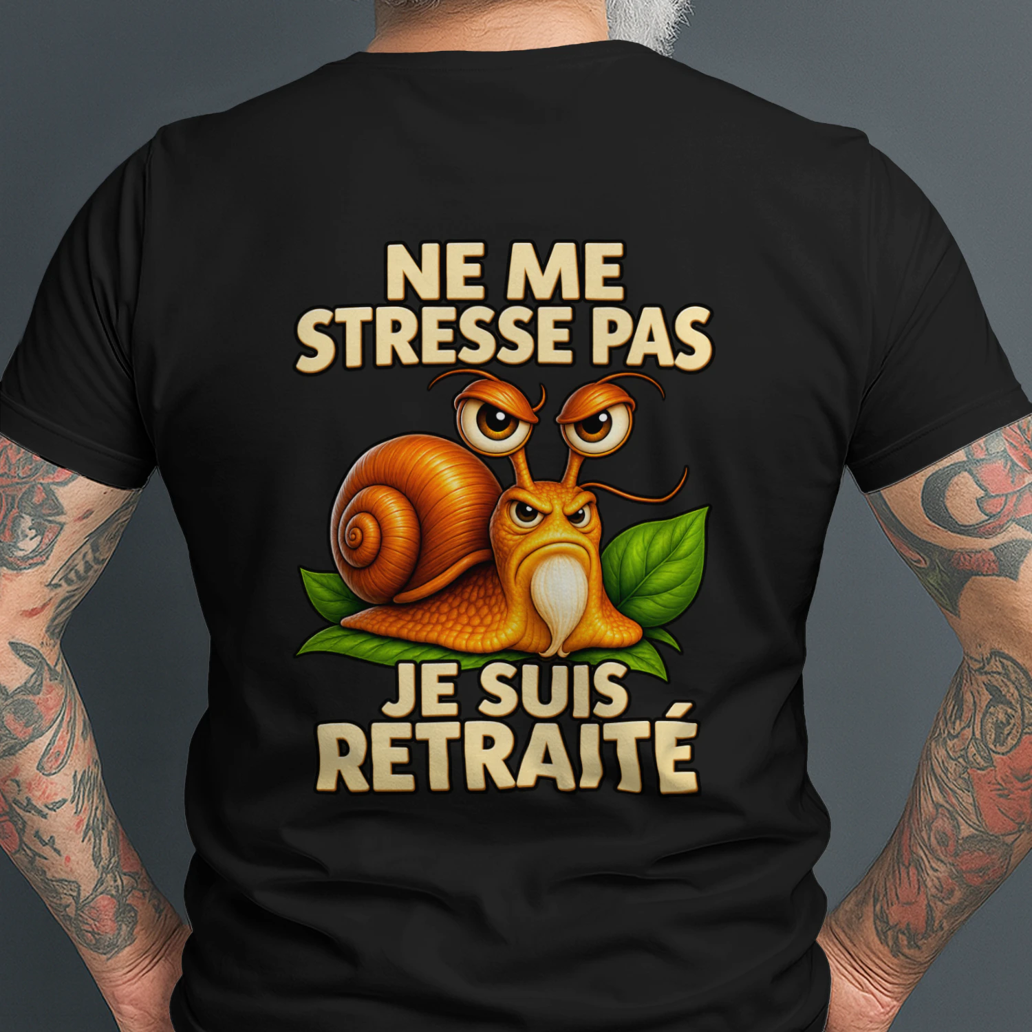 Je suis retraité