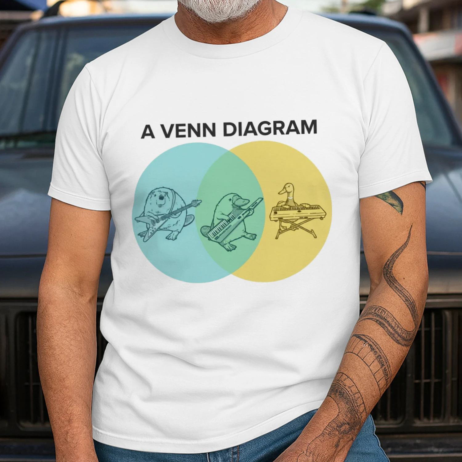 THE LEGENDARY VENN DIAGRAM T-SHIRT