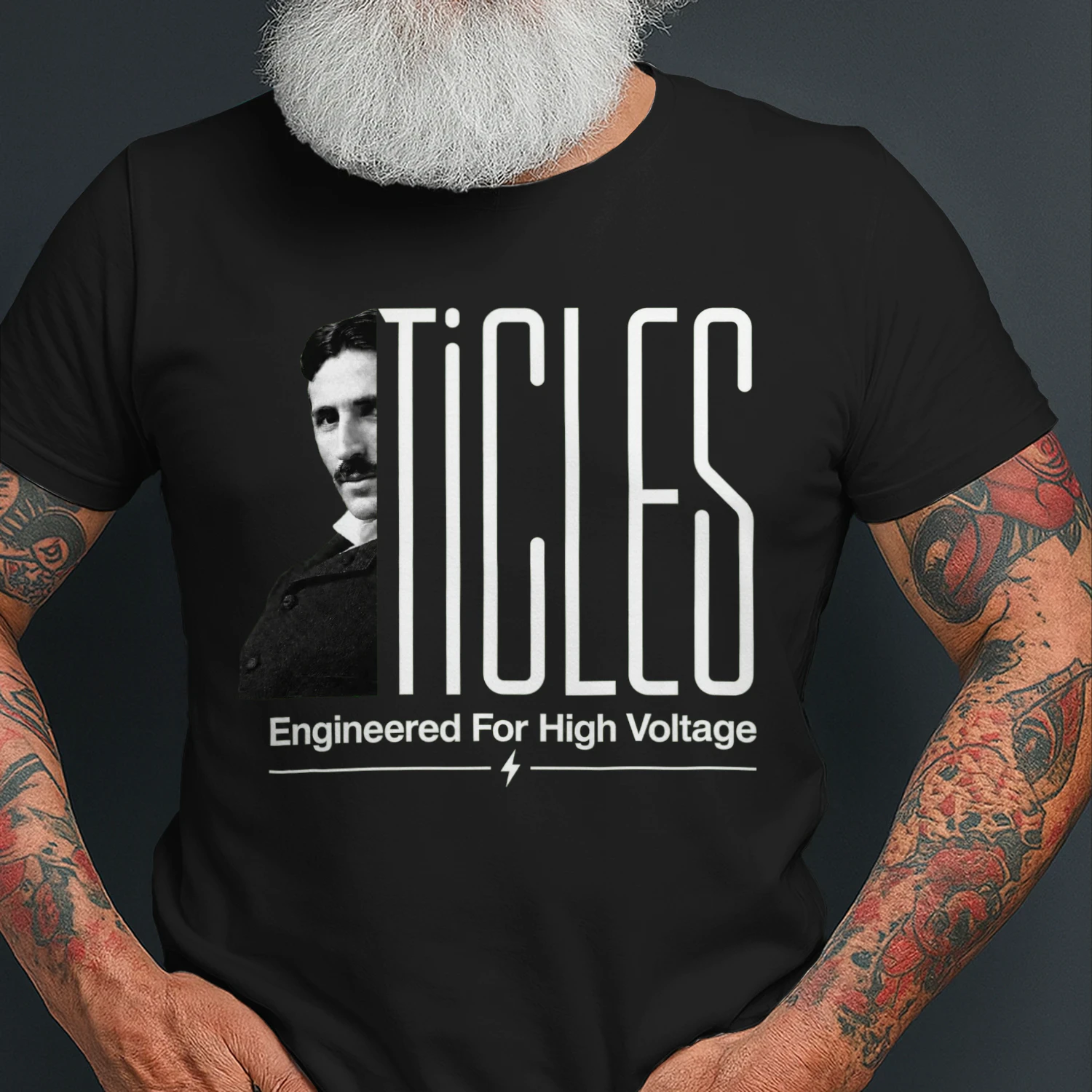 ENGINEEDRED FOR HIGH VOLTAGE T-shirt