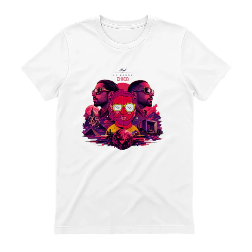 PNL Merch Le Monde Chico Retro Synthwave