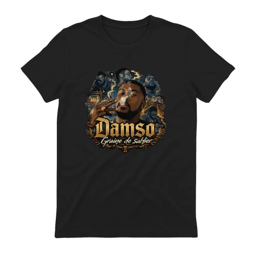 Damso Merch Graine de Sablier Vintage Artwork