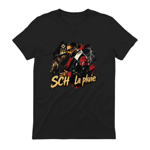 SCH Merch La Pluie Illustration Gothique Rap