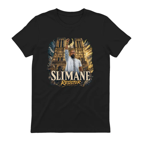 Slimane Merch Résister Notre Dame Illustration