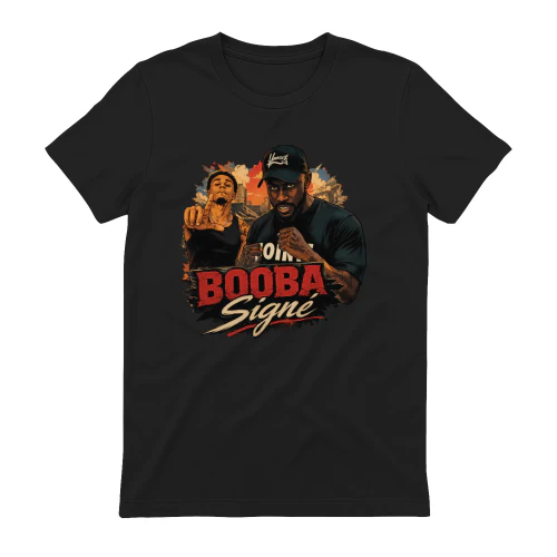 Booba Merch Portrait Urbain Style Streetwear