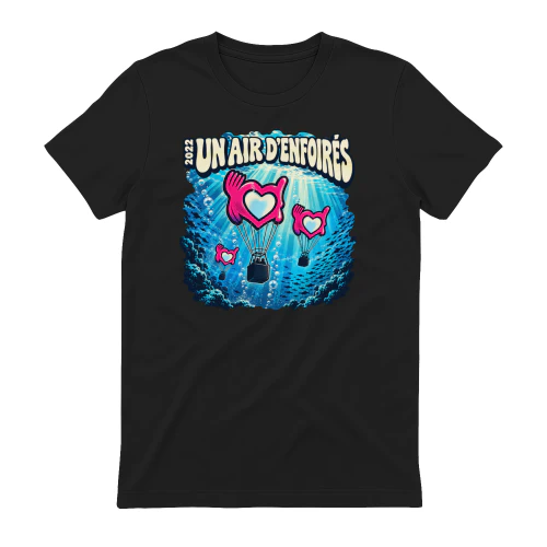 Les Enfoirés Merch 2022 Un Air D'enfoirés Underwater Hearts