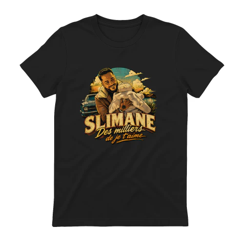Slimane Merch Des Milliers De Je T'aime Vintage