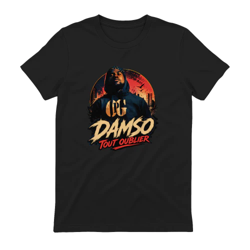 Damso Merch Tout Oublier Urban Sunset Graphic