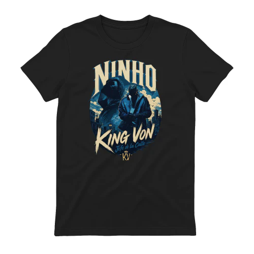 Ninho Merch King Von Jefe de la Calle Art Urbain